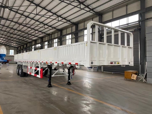 3 Assen Zijdekanten Truck Halve aanhangwagen Truck met en Tare Gewicht van ca. 6,7 T