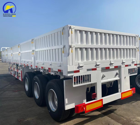 Technische reserveonderdelen Ondersteuning 3 assen 4 assen Zijdekanten Semi-trailer met container slot