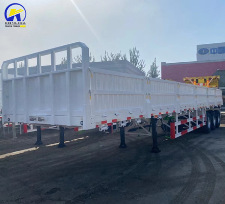Technische reserveonderdelen Ondersteuning 3 assen 4 assen Zijdekanten Semi-trailer met container slot