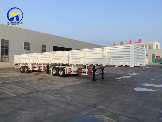LED-licht 3 as 12 wielen 40 ton 60 ton zijdekanten halfrijtuig hek vrachtcontainerrijtuig