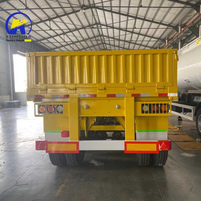 Gepersonaliseerde drie-assige zware lading zijwand halve aanhangwagen met een laadcapaciteit van 30-100 t