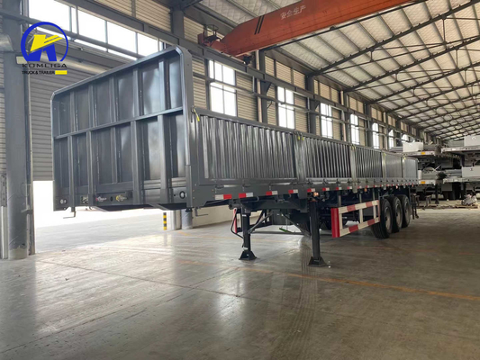 20 ft 40 ft containervervoershalve trailer met zijwand en banden 315/80r22.5.12r22.5