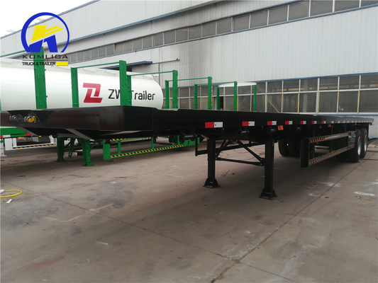 2 assen Flatbed Semi Trailer ABS Optioneel Trailer Model 25FT Container Light