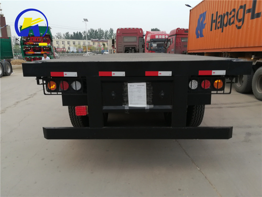 2 assen Flatbed Semi Trailer ABS Optioneel Trailer Model 25FT Container Light