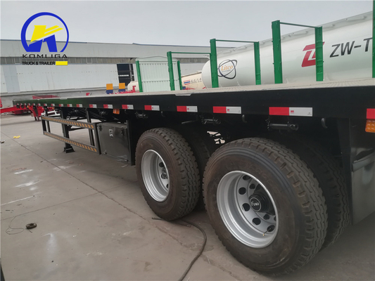 Tweedehands 2 assen 25ft Container licht half aanhangwagen zwaar werk 13t/16t As
