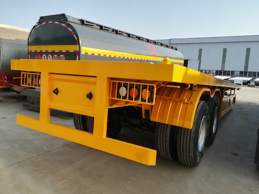 20 ton 30 ton 2 assen Gebruikte vrachtwagen Halve aanhangwagen met mechanische ophanging Beste keuze