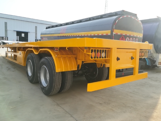 20 ton 30 ton 2 assen Gebruikte vrachtwagen Halve aanhangwagen met mechanische ophanging Beste keuze