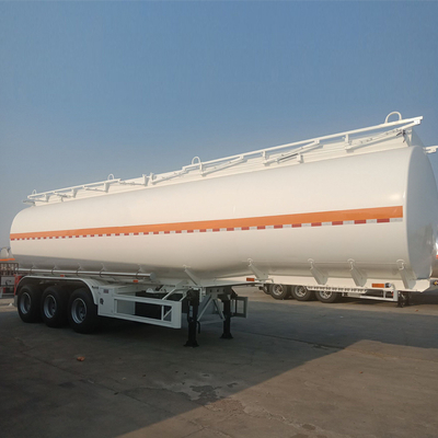 3 assen 45000 liter brandstoftank aanhangwagen met 50 ton laadvermogen en 12r22,5 banden