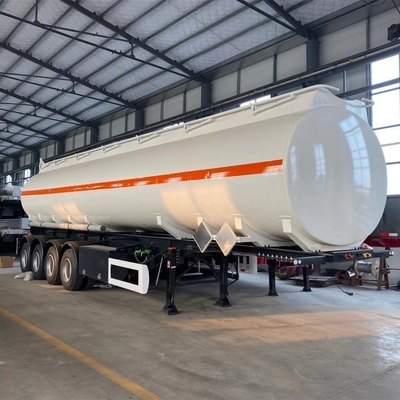 36000-42000 liter dieselbrandstoftank aanhangwagen met één kruk en één schacht kopknop