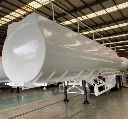 36000-42000 liter dieselbrandstoftank aanhangwagen met één kruk en één schacht kopknop
