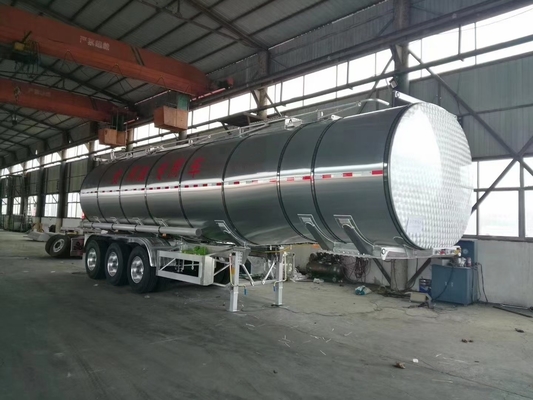 36000-42000 liter dieselbrandstoftank aanhangwagen met één kruk en één schacht kopknop