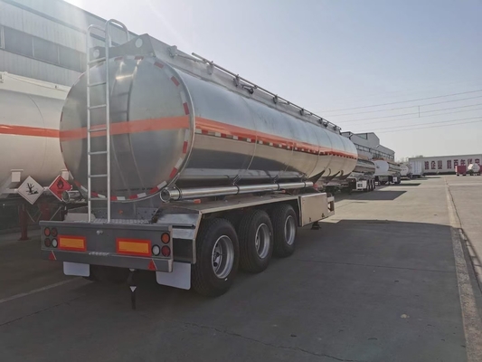 36000-42000 liter dieselbrandstoftank aanhangwagen met één kruk en één schacht kopknop