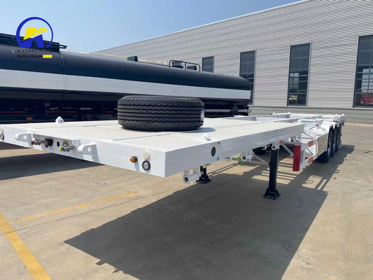 3 Assen 48 FT Flatbed Skeleton Semi-trailer Container Semi-trailer Op maat gemaakte aanvraag