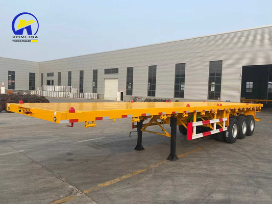 Wabco Valve Semi-Trailer 40 Ton 60 Ton Capaciteit voor 3 Assen Container Transport Flatbed
