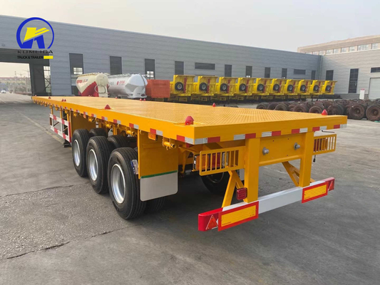 Wabco Valve Semi-Trailer 40 Ton 60 Ton Capaciteit voor 3 Assen Container Transport Flatbed