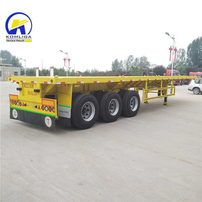 Wabco Valve Semi-Trailer 40 Ton 60 Ton Capaciteit voor 3 Assen Container Transport Flatbed