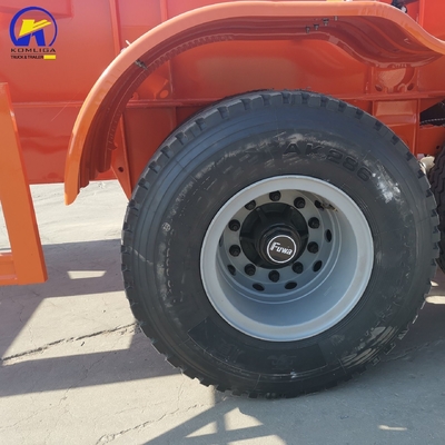 Tri-Axle 13t/16t half-aanhanger voor vrachtwagen, trekker, skeletschipcontainer
