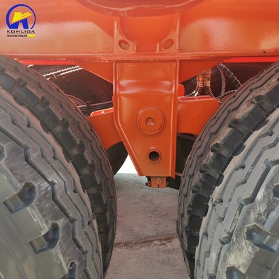 Tri-Axle 13t/16t half-aanhanger voor vrachtwagen, trekker, skeletschipcontainer