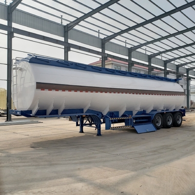 45cbm 42cbm Mechanische ophanging Petro Fuel Petroleum Tankers Trailer 11500x2500x3900mm