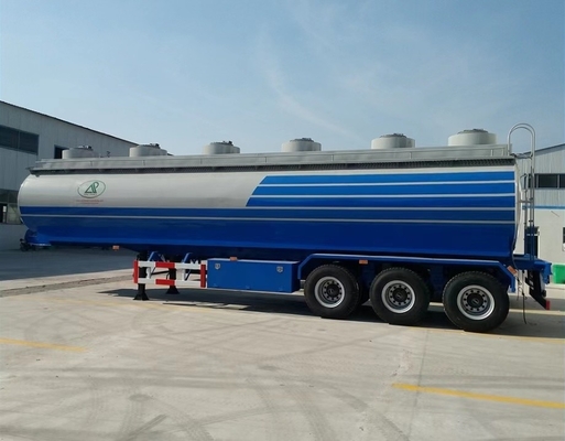 Bogie Suspension 3 Axles 45000 liter brandstoftank aanhangwagen voor de markt van Zimbabwe