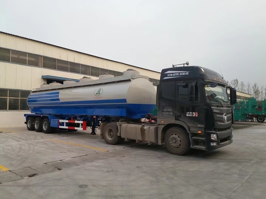 Bogie Suspension 3 Axles 45000 liter brandstoftank aanhangwagen voor de markt van Zimbabwe