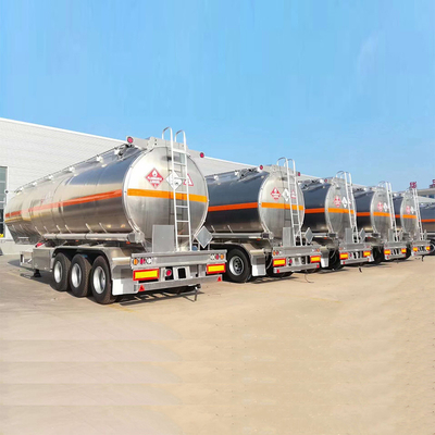 45000 liter aluminium brandstoftanker Semi-trailer 5 compartiment in Kenia Zimbabwe 3 as