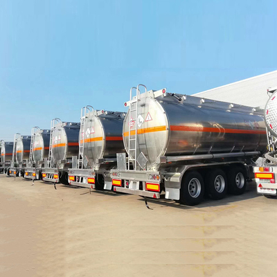45000 liter aluminium brandstoftanker Semi-trailer 5 compartiment in Kenia Zimbabwe 3 as