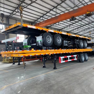 30-60t platte halfrijtuig voor containervervoer ABS Optioneel Competitief