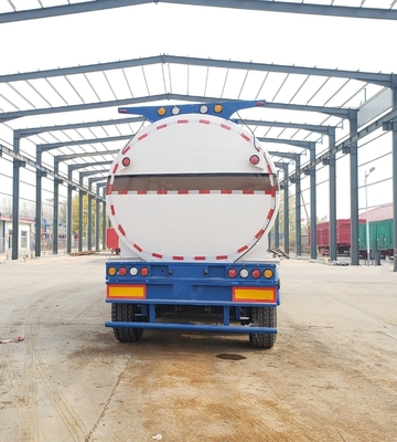3 assen 4 assen brandstoftank aanhangwagen met 3&quot; onderklep en Wabco relaisremsysteem