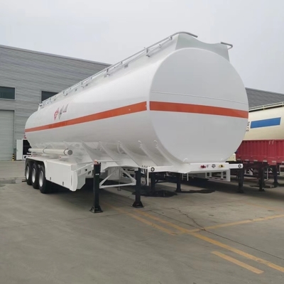 Lichte 3 assen 40 50 ton brandstoftanker Semi-trailer met 6 PCS T30/30 remkamers
