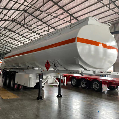 Lichte 3 assen 40 50 ton brandstoftanker Semi-trailer met 6 PCS T30/30 remkamers