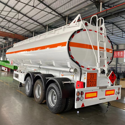 Lichte 3 assen 40 50 ton brandstoftanker Semi-trailer met 6 PCS T30/30 remkamers