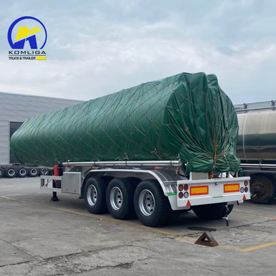 3 assen 42000L 45000 50000 liter brandstoftanker Halve aanhanger voor het transport van brandstof