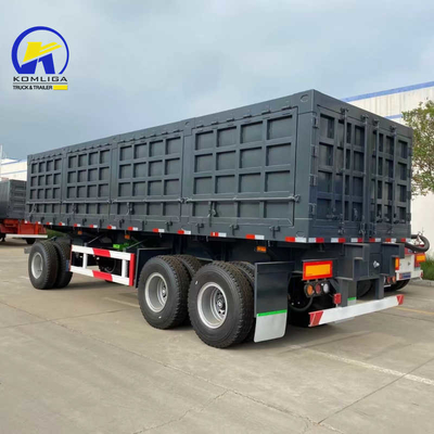 3-assige 20tons 25tons 30tons Full Trailer Truck met 12 eenheden bandenummer en Wabco-klep
