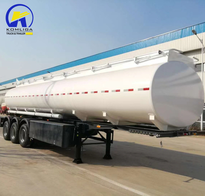 GCC-gecertificeerde 3-assige 40 kubieke meter aluminium brandstoftank voor Afrikaanse behoeften