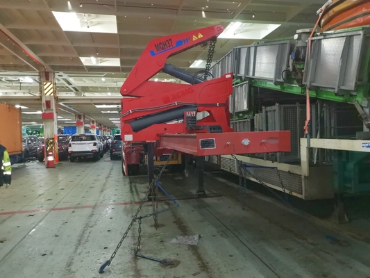3 assen 37 ton zijlifter/laderscontainerlifter halve aanhanger op aanvraag