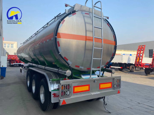 3 assen 4 assen brandstoftanker Semi-trailer voor olievervoer Bogie Suspension Design