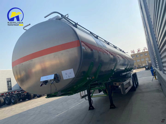 3 assen 4 assen brandstoftanker Semi-trailer voor olievervoer Bogie Suspension Design