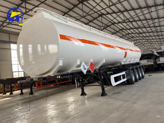 3 assen 4 assen brandstoftanker Semi-trailer voor olievervoer Bogie Suspension Design