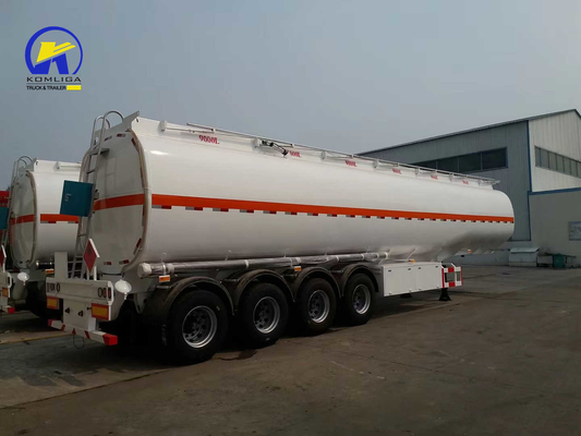 3 assen 4 assen brandstoftanker Semi-trailer voor olievervoer Bogie Suspension Design