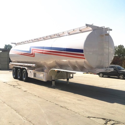 11500x2500x3900mm Platbed Fuel Tanker Semi-trailer voor brandstof transport oplossing