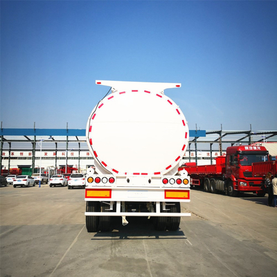 11500x2500x3900mm Platbed Fuel Tanker Semi-trailer voor brandstof transport oplossing