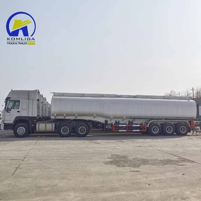 3 As 42cbm Feul Tank Halve tank Oliecontainer Halve aanhangwagen met technische ondersteuning
