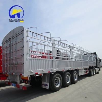 13000x2500x3900 mm drie-assige gesloten vrachtwagen met zijwand en GCC-certificering