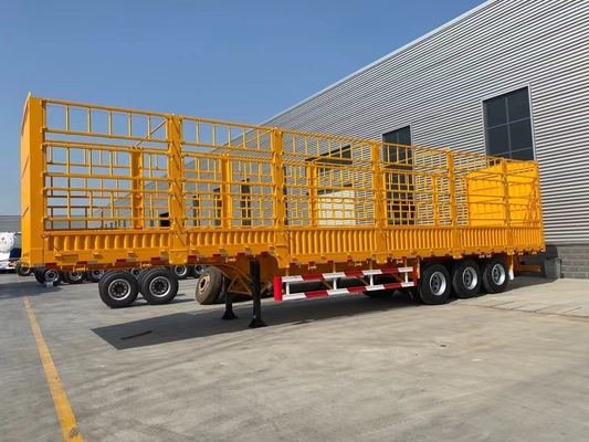 Twent Locks uitgerust met 60-80 ton Staak Dierenvervoer Zaan Halve aanhangwagen voor vervoer