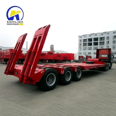 Heavy Duty Lowbed Semi Trailer met Jost 2.0 of 3.5 inch King Pin en 12.00r20 banden