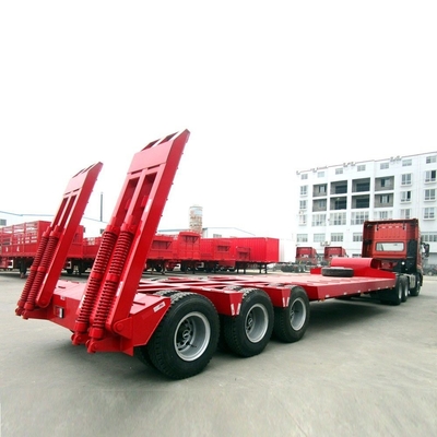 Heavy Duty Lowbed Semi Trailer met Jost 2.0 of 3.5 inch King Pin en 12.00r20 banden