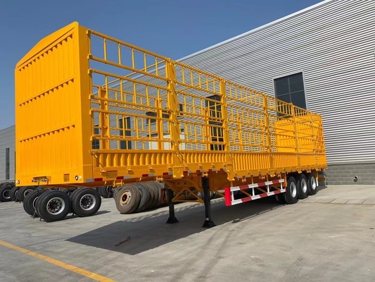 Semi-trailer met 7000-8000 mm wielbasis en 40-60 ton capaciteit