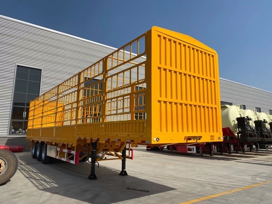 Semi-trailer met 7000-8000 mm wielbasis en 40-60 ton capaciteit