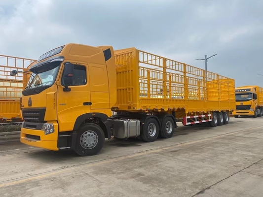 Semi-trailer met 7000-8000 mm wielbasis en 40-60 ton capaciteit